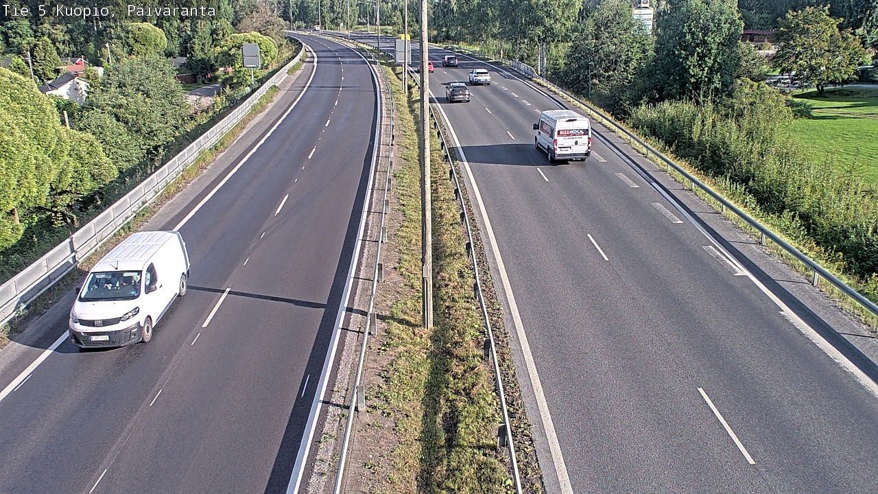 Kelikamerat Kuva Tie 5 Kuopio, Päiväranta, Kuopio, Pohjois-Savo