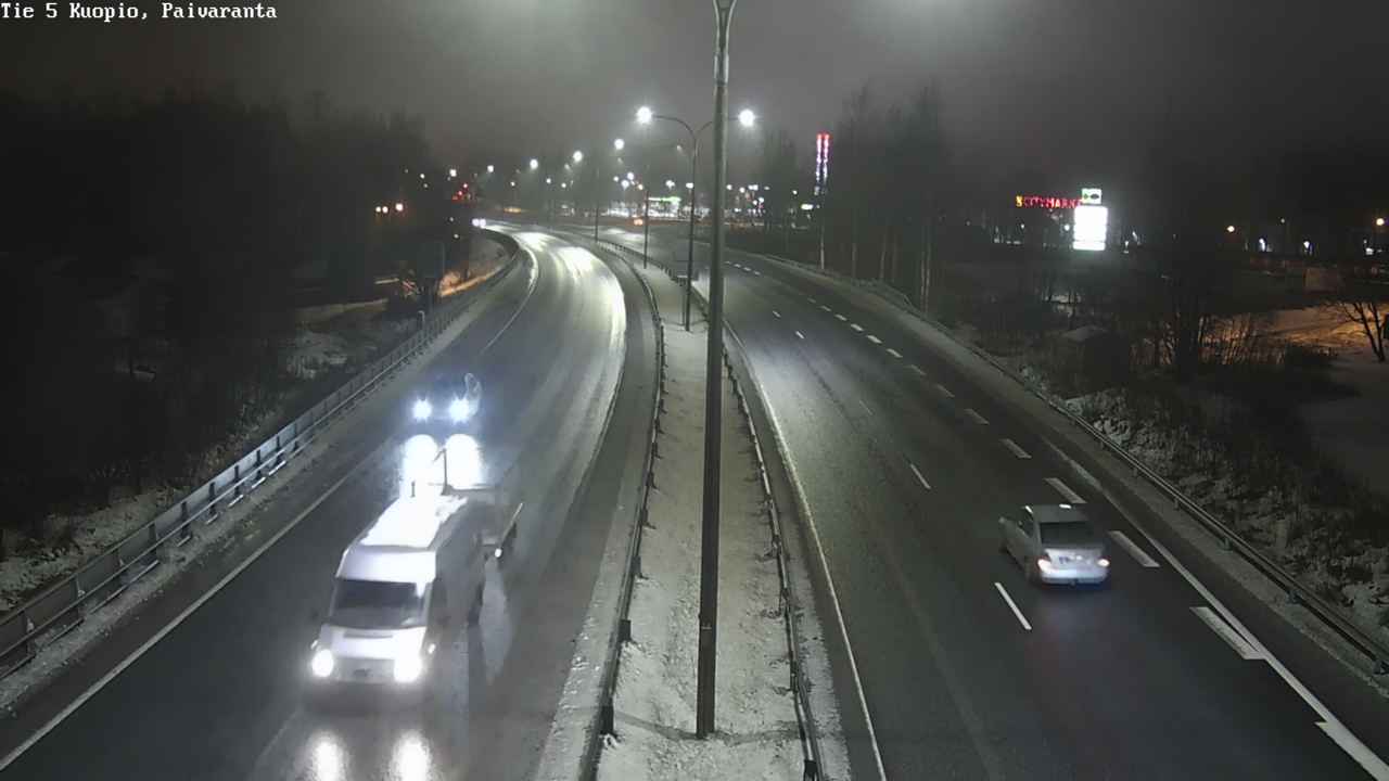 Weather Camera Image Road 5 Kuopio, Päiväranta, Kuopio, Pohjois-Savo