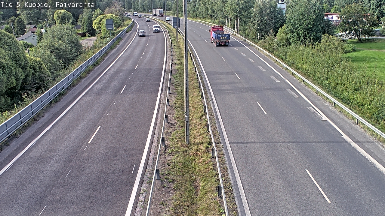 Kelikamerat Kuva Tie 5 Kuopio, Päiväranta, Kuopio, Pohjois-Savo