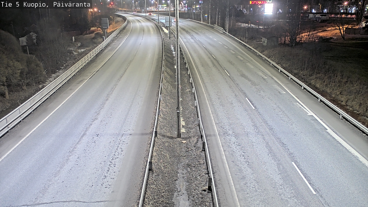 Kelikamerat Kuva Tie 5 Kuopio, Päiväranta, Kuopio, Pohjois-Savo