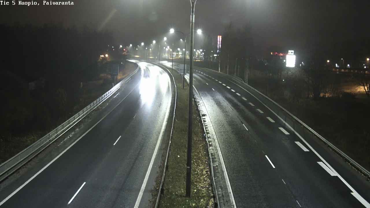 Weather Camera Image Road 5 Kuopio, Päiväranta, Kuopio, Pohjois-Savo