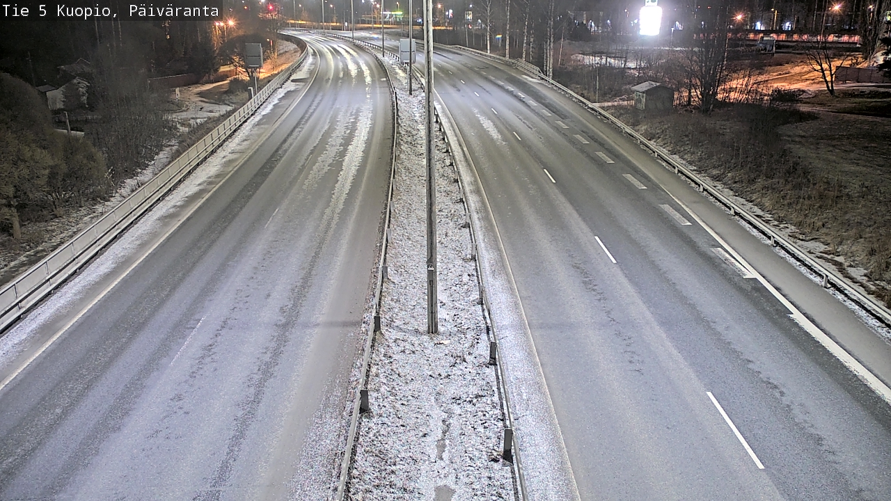 Kelikamerat Kuva Tie 5 Kuopio, Päiväranta, Kuopio, Pohjois-Savo