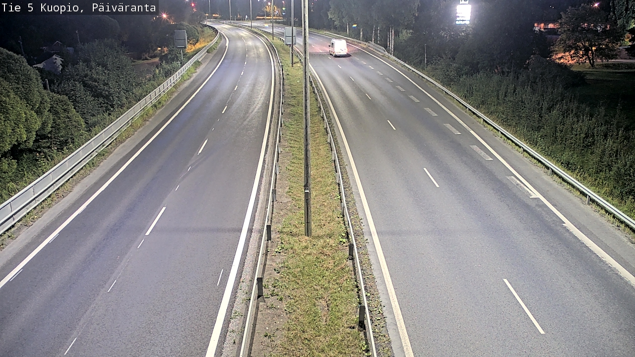 Kelikamerat Kuva Tie 5 Kuopio, Päiväranta, Kuopio, Pohjois-Savo