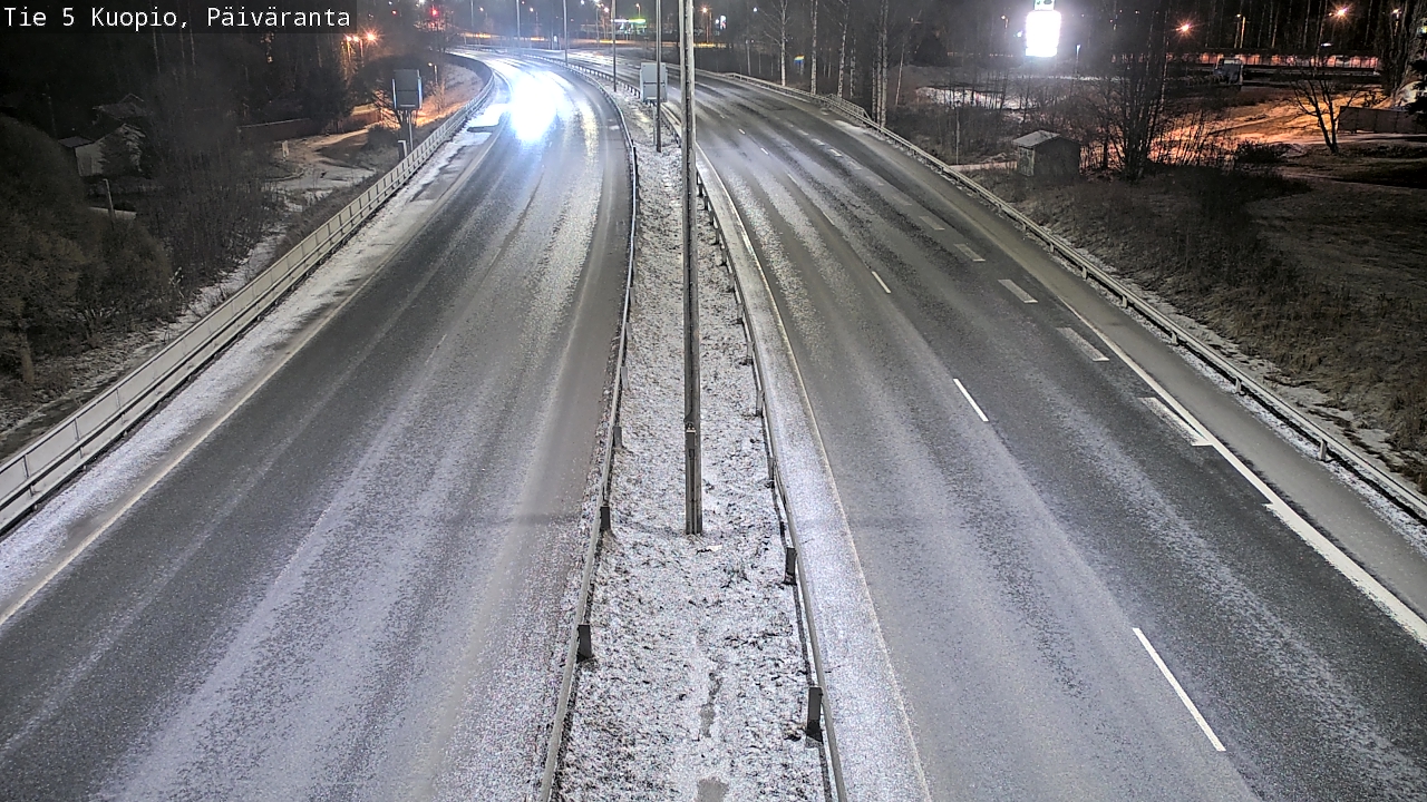 Kelikamerat Kuva Tie 5 Kuopio, Päiväranta, Kuopio, Pohjois-Savo