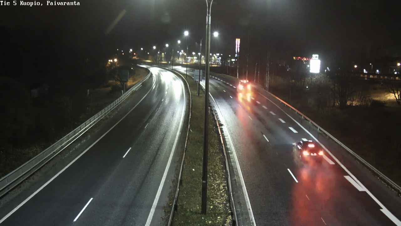 Weather Camera Image Road 5 Kuopio, Päiväranta, Kuopio, Pohjois-Savo