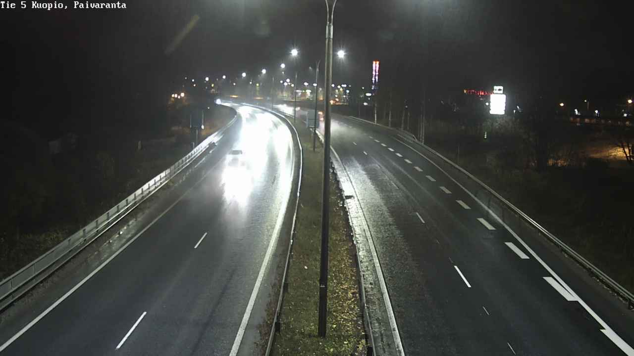 Weather Camera Image Väg 5 Kuopio, Päiväranta, Kuopio, Pohjois-Savo