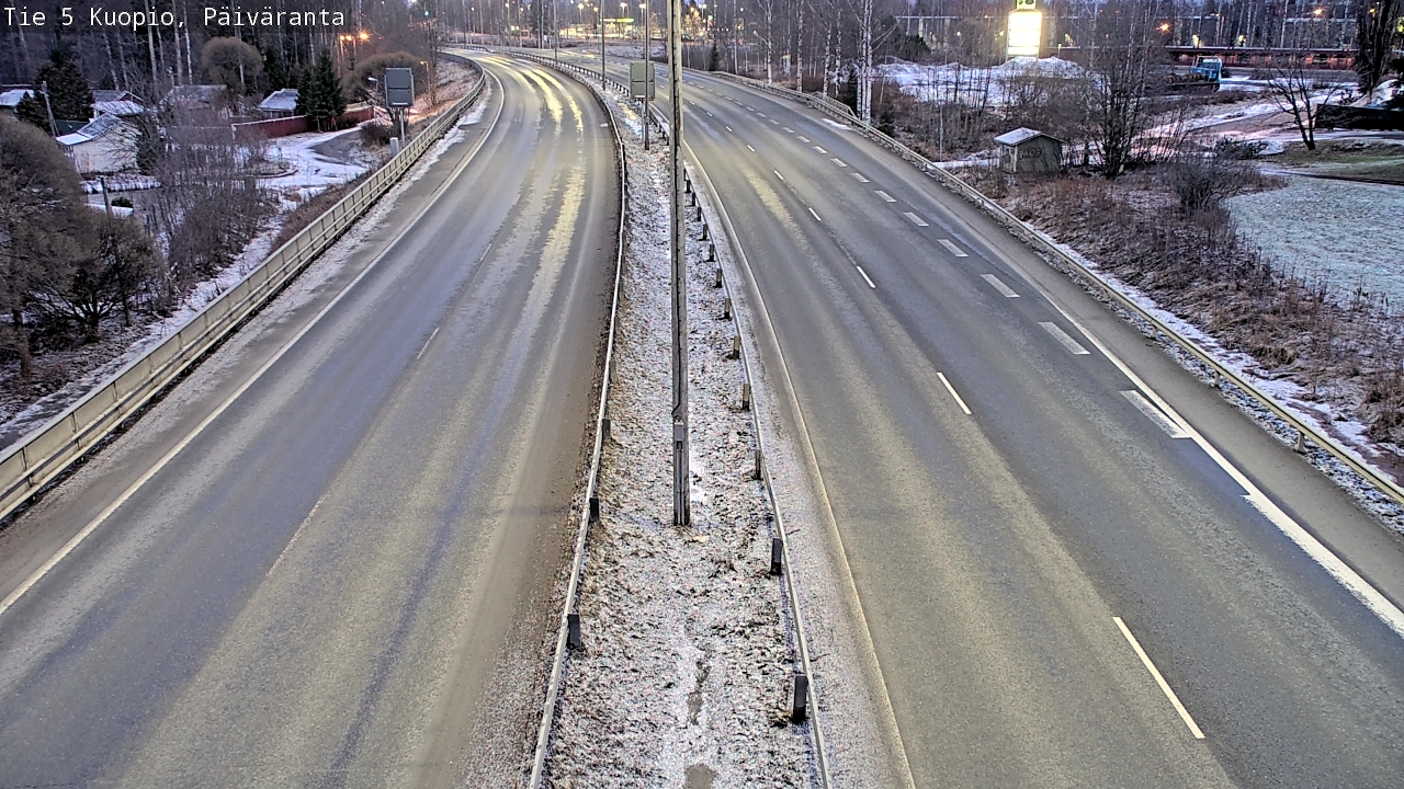 Kelikamerat Kuva Tie 5 Kuopio, Päiväranta, Kuopio, Pohjois-Savo