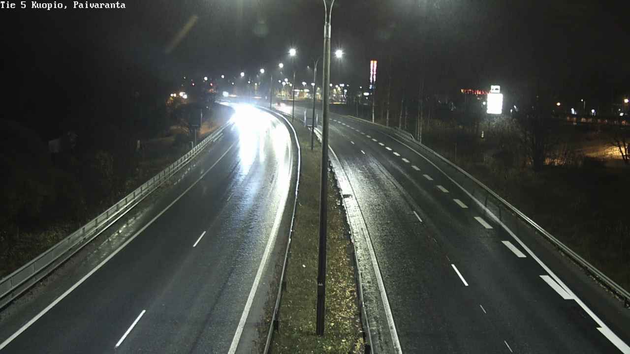 Weather Camera Image Väg 5 Kuopio, Päiväranta, Kuopio, Pohjois-Savo