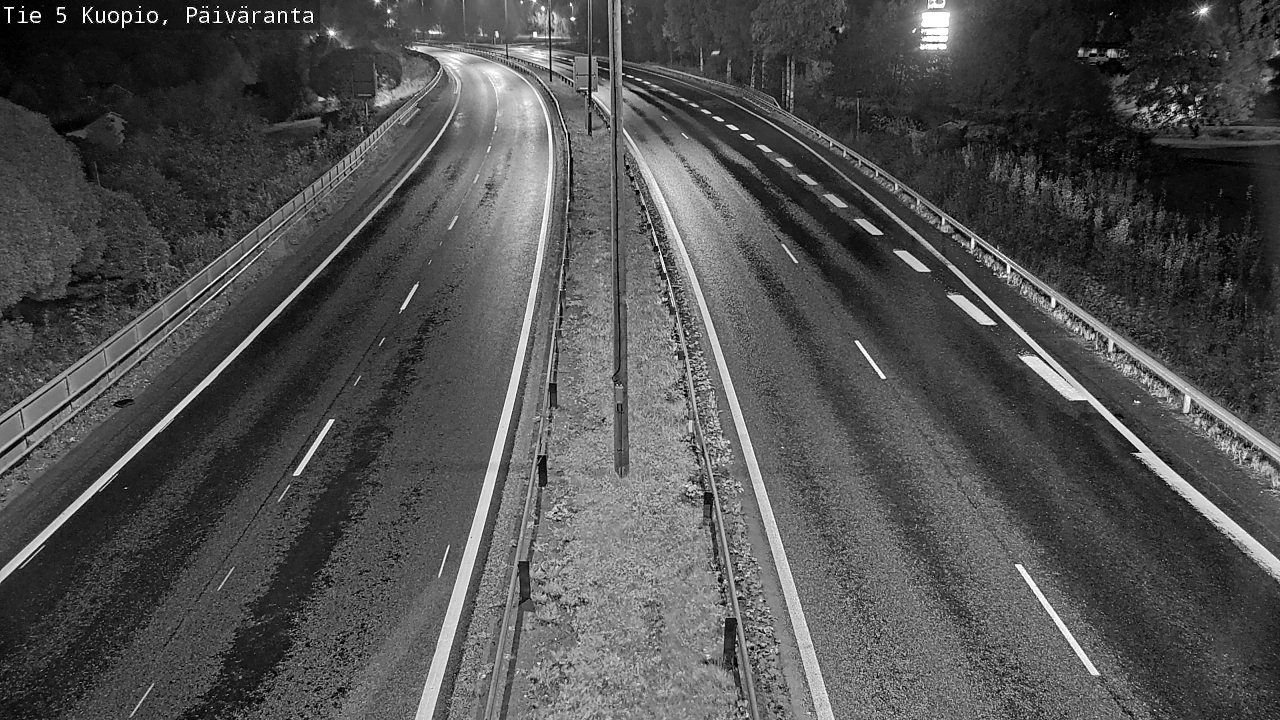Weather Camera Image Väg 5 Kuopio, Päiväranta, Kuopio, Pohjois-Savo