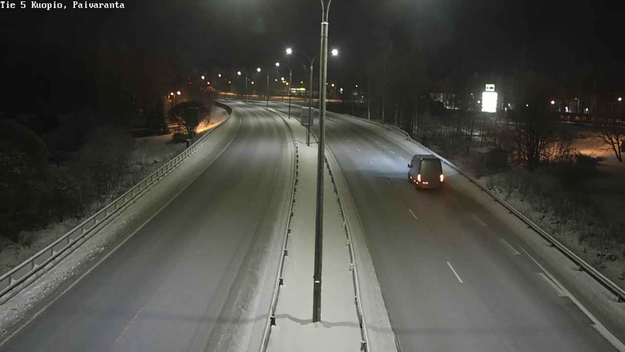 Weather Camera Image Väg 5 Kuopio, Päiväranta, Kuopio, Pohjois-Savo