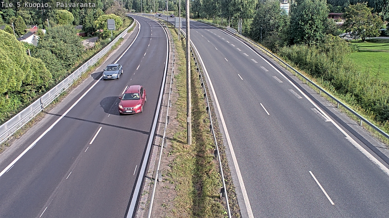Weather Camera Image Road 5 Kuopio, Päiväranta, Kuopio, Pohjois-Savo