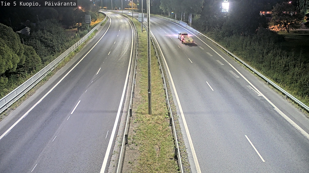Kelikamerat Kuva Tie 5 Kuopio, Päiväranta, Kuopio, Pohjois-Savo