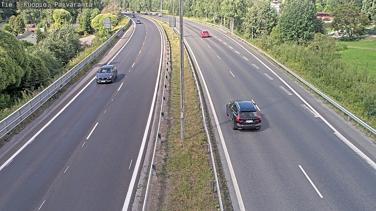 Kelikamerat Kuva Tie 5 Kuopio, Päiväranta, Kuopio, Pohjois-Savo