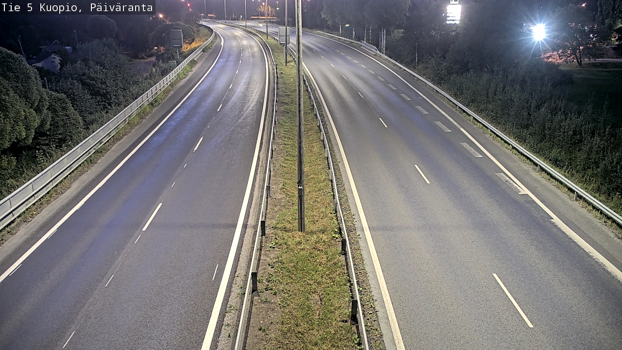 Kelikamerat Kuva Tie 5 Kuopio, Päiväranta, Kuopio, Pohjois-Savo