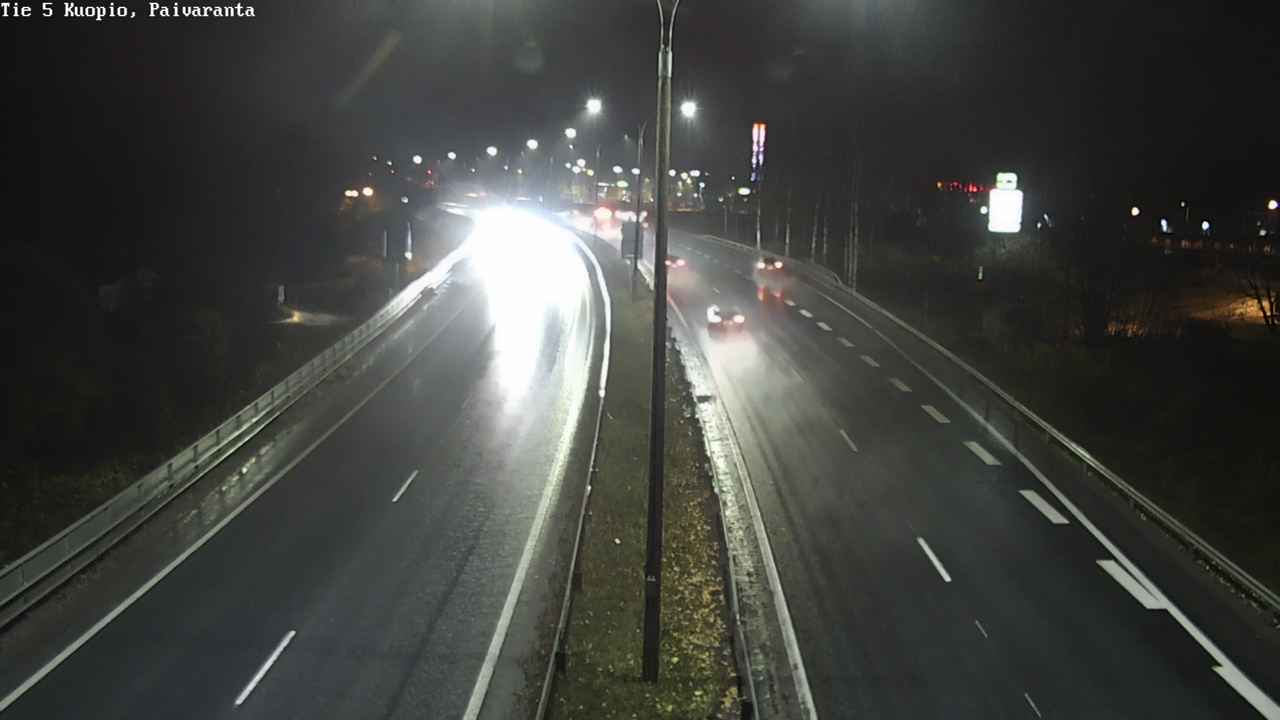 Weather Camera Image Väg 5 Kuopio, Päiväranta, Kuopio, Pohjois-Savo