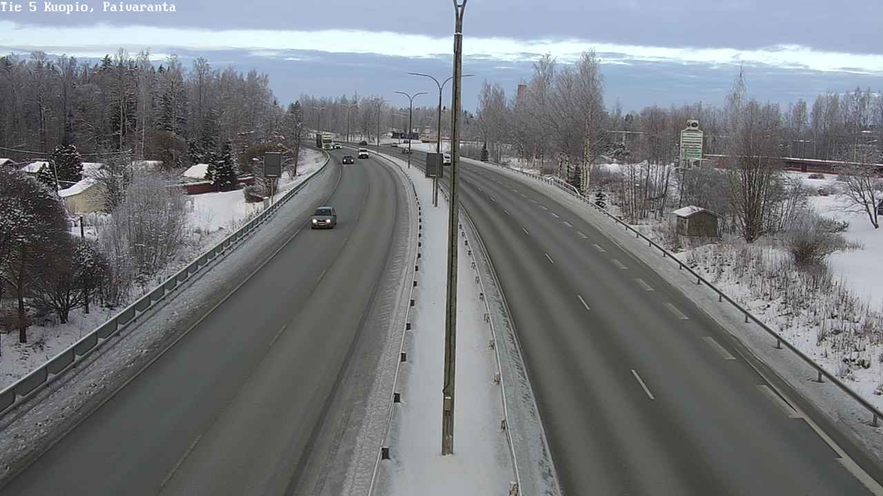 Kelikamerat Kuva Tie 5 Kuopio, Päiväranta, Kuopio, Pohjois-Savo