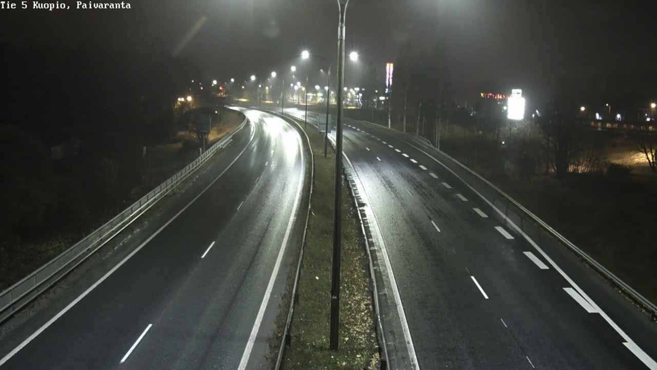 Weather Camera Image Road 5 Kuopio, Päiväranta, Kuopio, Pohjois-Savo