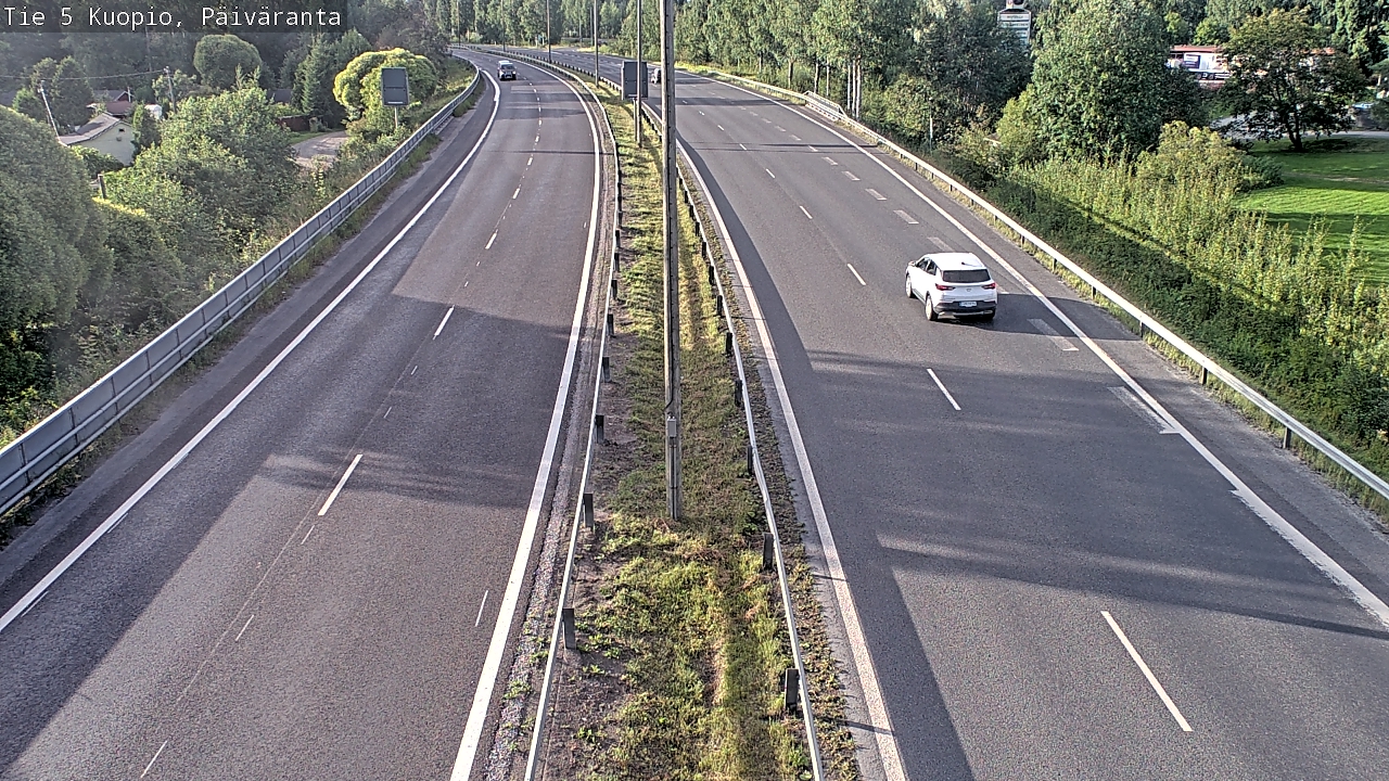 Kelikamerat Kuva Tie 5 Kuopio, Päiväranta, Kuopio, Pohjois-Savo