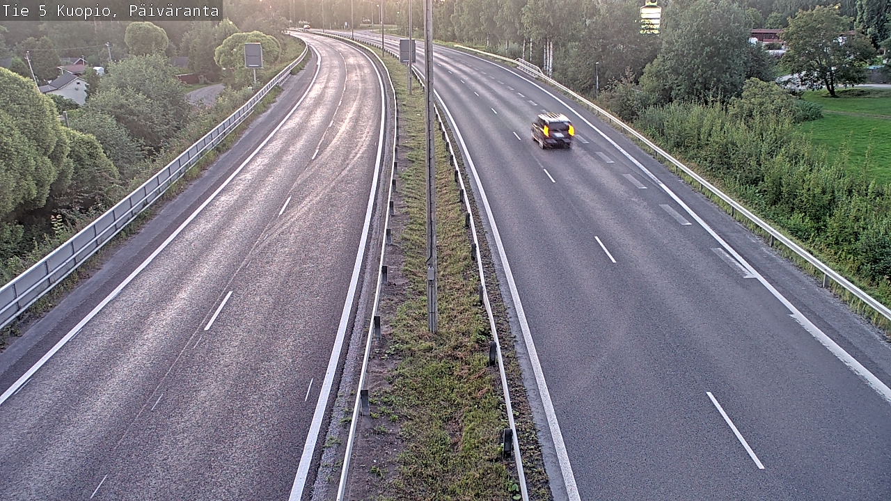 Kelikamerat Kuva Tie 5 Kuopio, Päiväranta, Kuopio, Pohjois-Savo