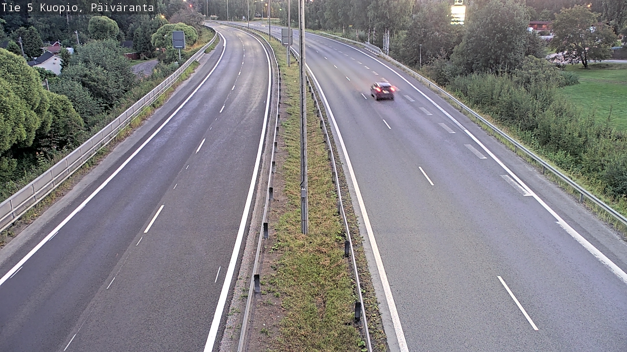 Kelikamerat Kuva Tie 5 Kuopio, Päiväranta, Kuopio, Pohjois-Savo
