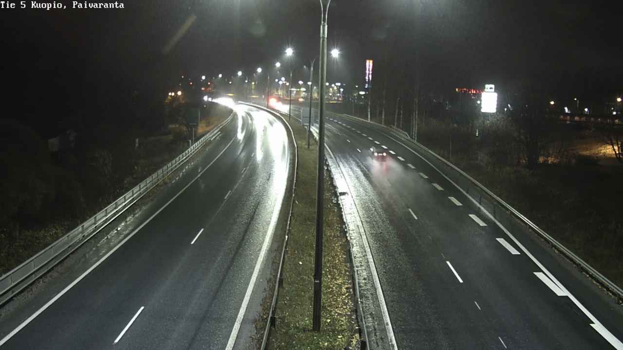 Weather Camera Image Väg 5 Kuopio, Päiväranta, Kuopio, Pohjois-Savo