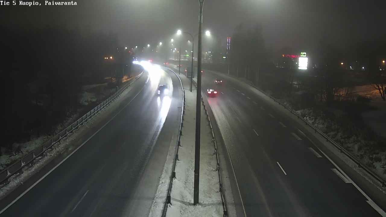 Weather Camera Image Road 5 Kuopio, Päiväranta, Kuopio, Pohjois-Savo