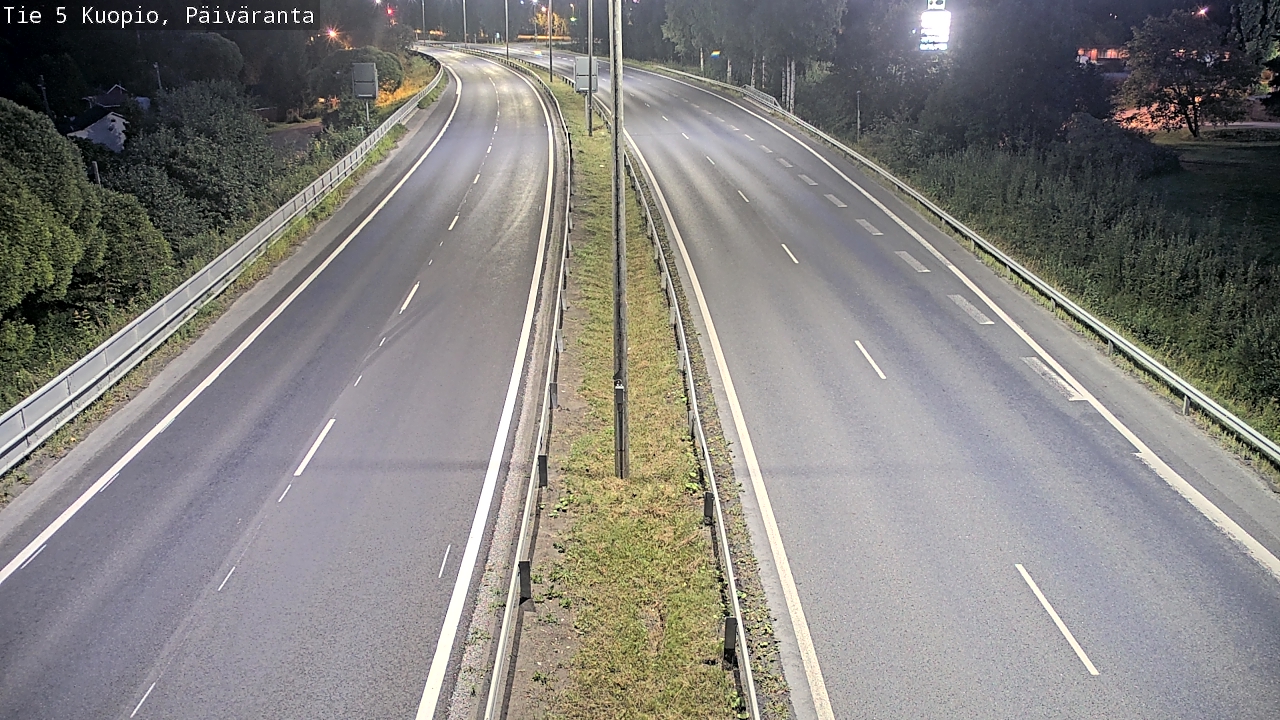 Kelikamerat Kuva Tie 5 Kuopio, Päiväranta, Kuopio, Pohjois-Savo