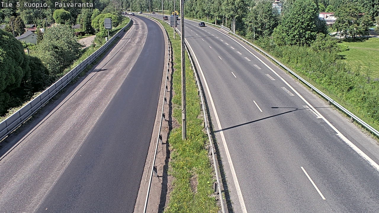 Weather Camera Image Road 5 Kuopio, Päiväranta, Kuopio, Pohjois-Savo
