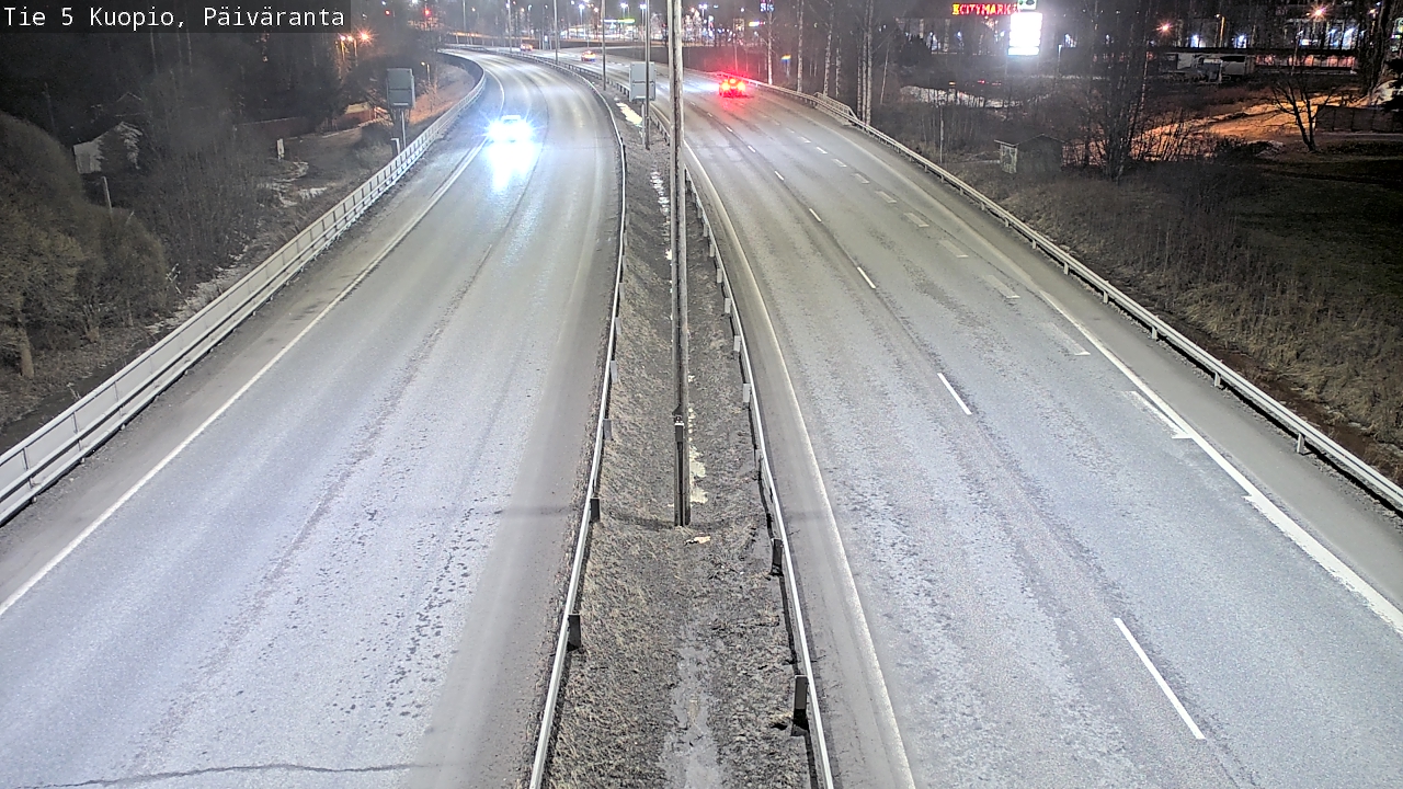 Kelikamerat Kuva Tie 5 Kuopio, Päiväranta, Kuopio, Pohjois-Savo