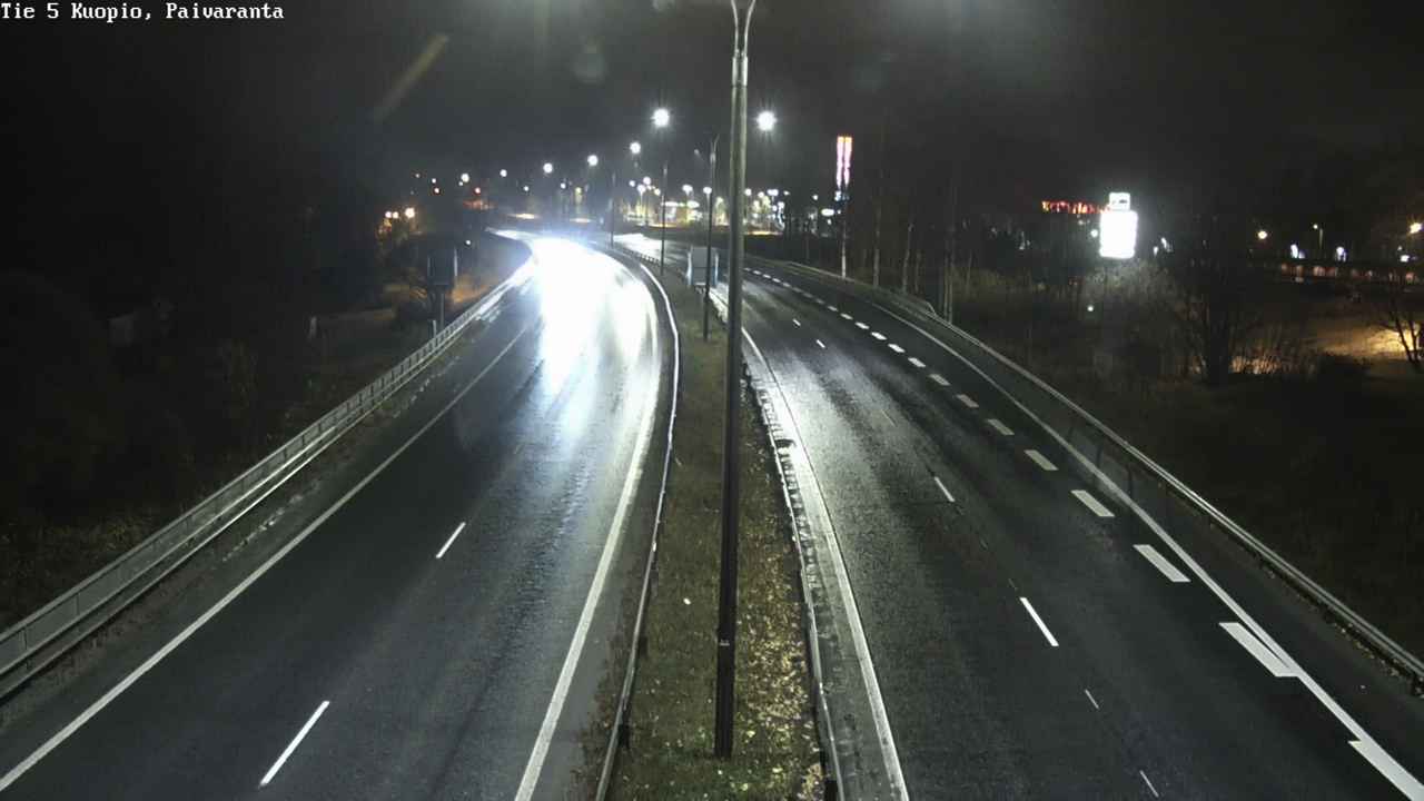 Weather Camera Image Road 5 Kuopio, Päiväranta, Kuopio, Pohjois-Savo