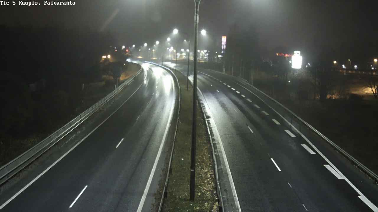 Weather Camera Image Road 5 Kuopio, Päiväranta, Kuopio, Pohjois-Savo