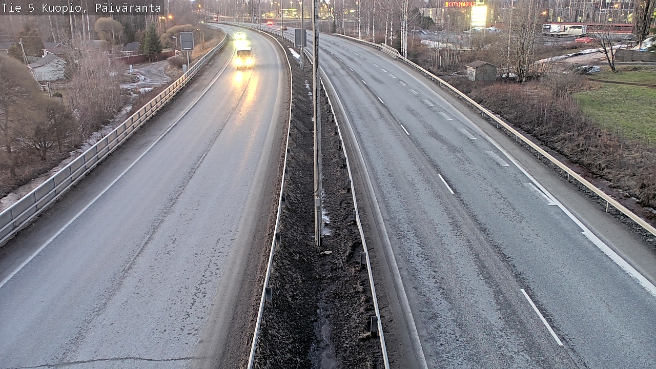 Kelikamerat Kuva Tie 5 Kuopio, Päiväranta, Kuopio, Pohjois-Savo