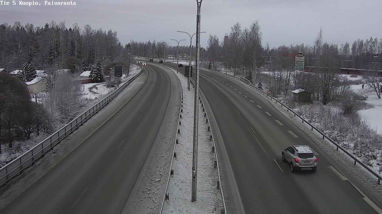 Kelikamerat Kuva Tie 5 Kuopio, Päiväranta, Kuopio, Pohjois-Savo
