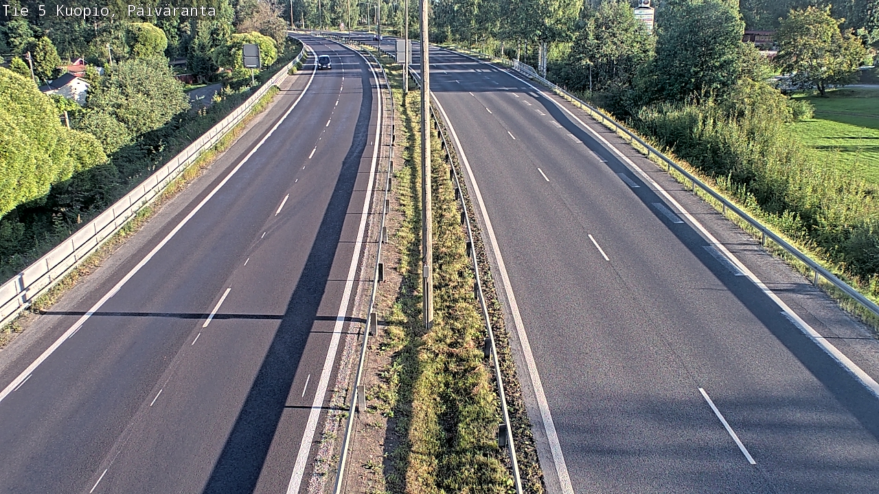 Kelikamerat Kuva Tie 5 Kuopio, Päiväranta, Kuopio, Pohjois-Savo