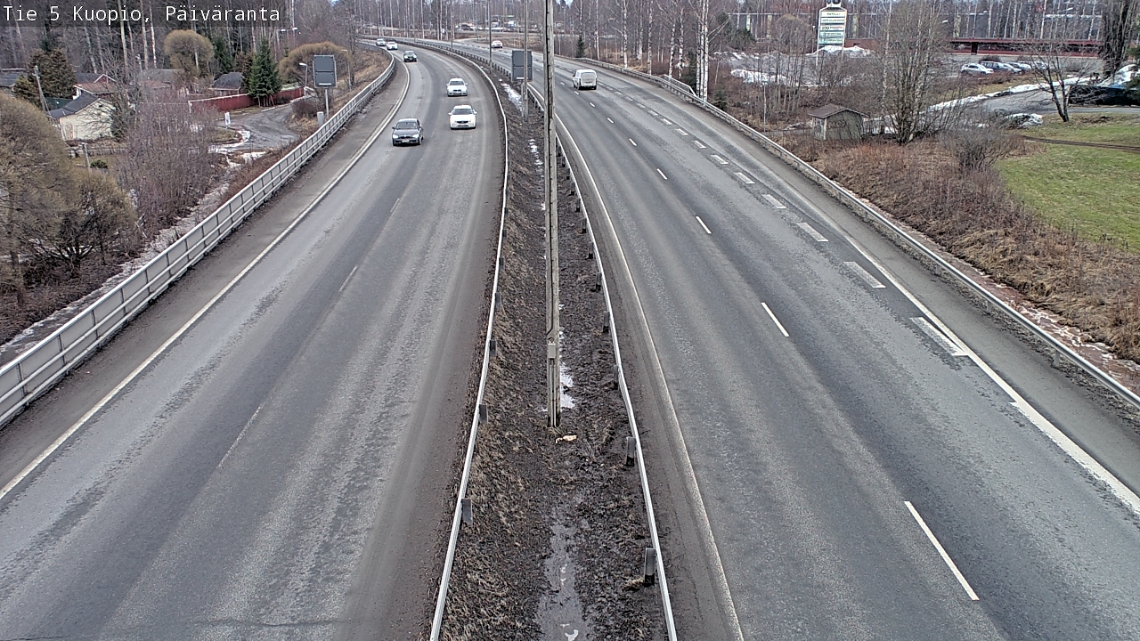Kelikamerat Kuva Tie 5 Kuopio, Päiväranta, Kuopio, Pohjois-Savo
