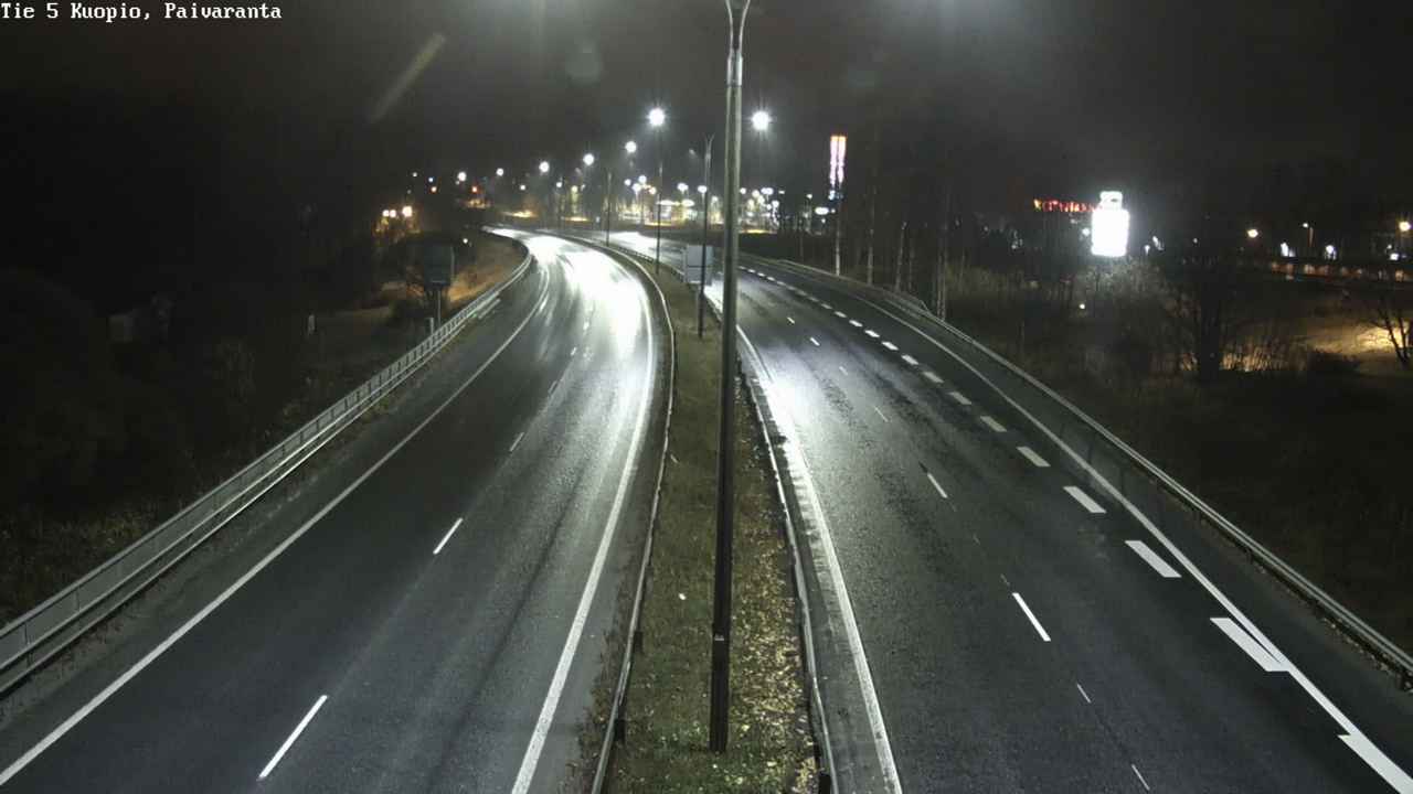 Weather Camera Image Road 5 Kuopio, Päiväranta, Kuopio, Pohjois-Savo