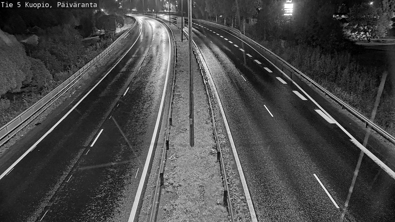 Weather Camera Image Väg 5 Kuopio, Päiväranta, Kuopio, Pohjois-Savo
