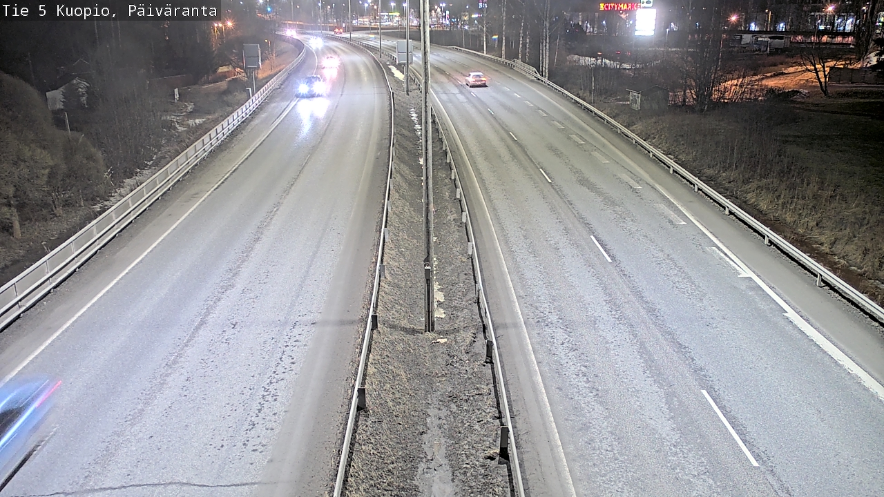 Kelikamerat Kuva Tie 5 Kuopio, Päiväranta, Kuopio, Pohjois-Savo