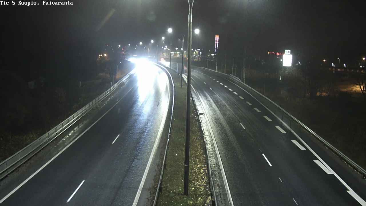 Weather Camera Image Väg 5 Kuopio, Päiväranta, Kuopio, Pohjois-Savo