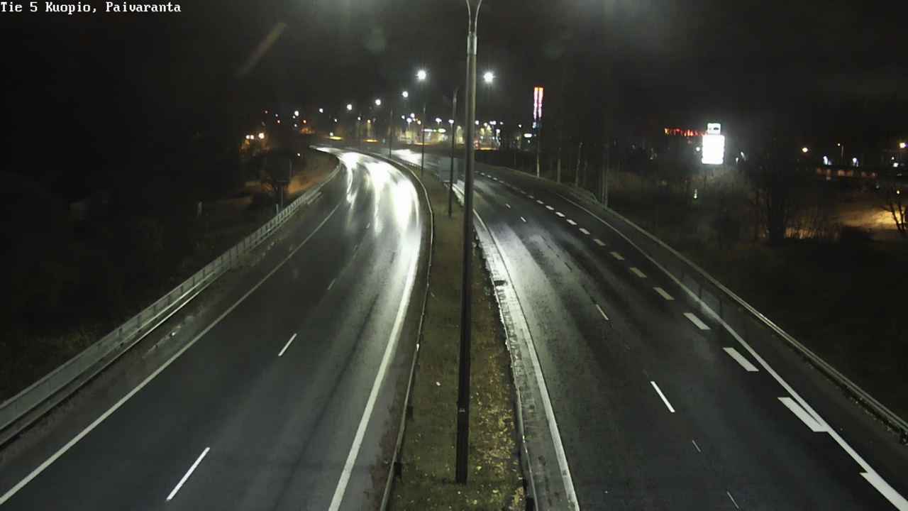 Weather Camera Image Väg 5 Kuopio, Päiväranta, Kuopio, Pohjois-Savo