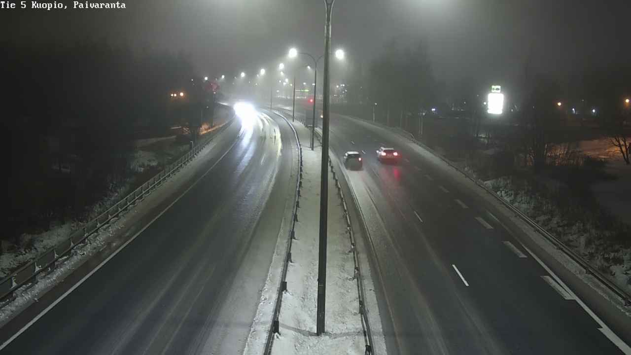 Weather Camera Image Road 5 Kuopio, Päiväranta, Kuopio, Pohjois-Savo