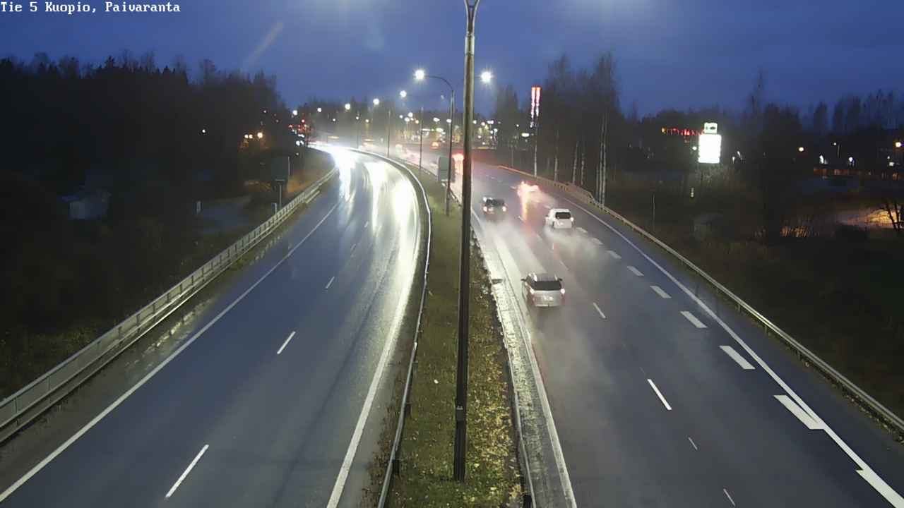 Weather Camera Image Väg 5 Kuopio, Päiväranta, Kuopio, Pohjois-Savo