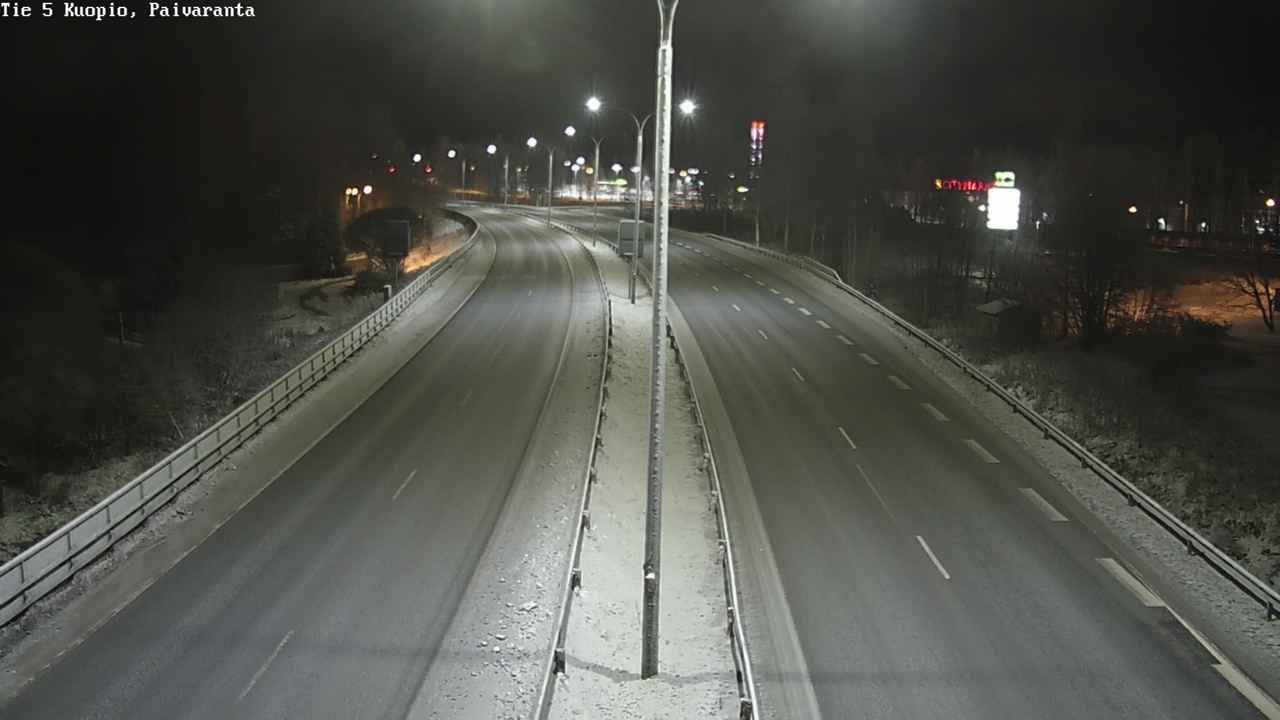 Kelikamerat Kuva Tie 5 Kuopio, Päiväranta, Kuopio, Pohjois-Savo