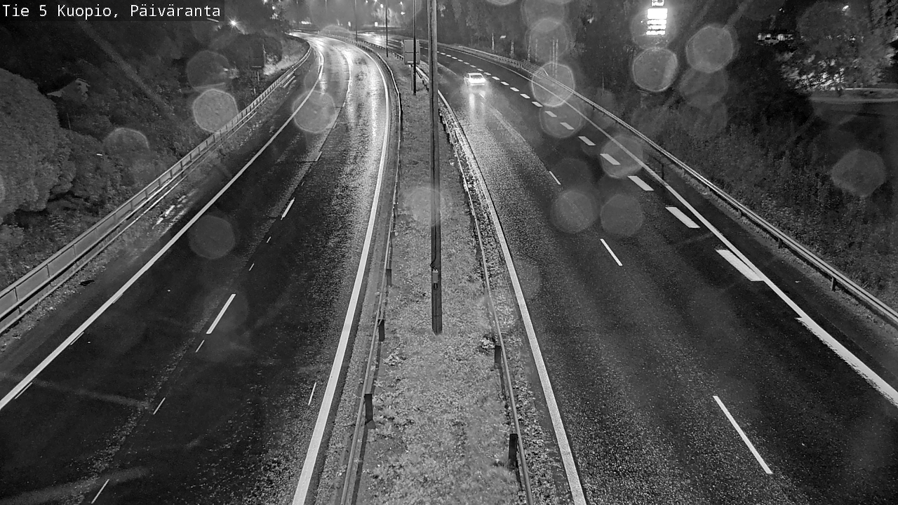 Weather Camera Image Väg 5 Kuopio, Päiväranta, Kuopio, Pohjois-Savo