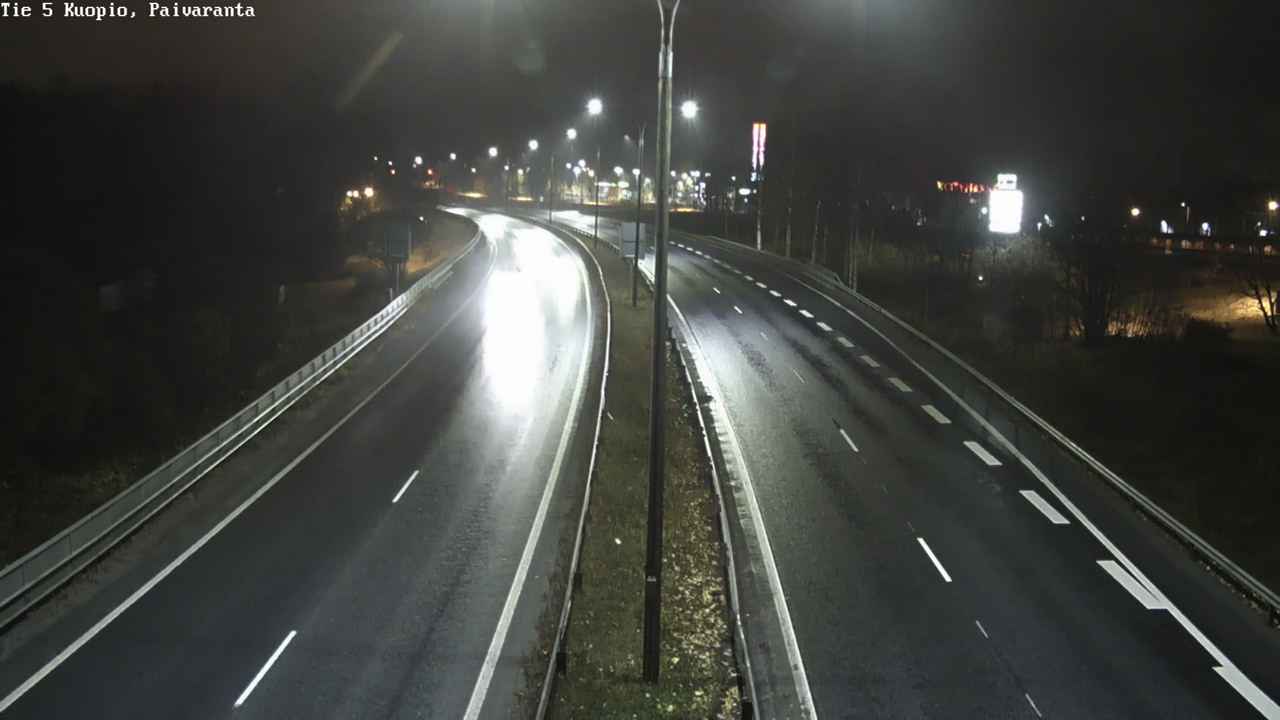 Weather Camera Image Road 5 Kuopio, Päiväranta, Kuopio, Pohjois-Savo