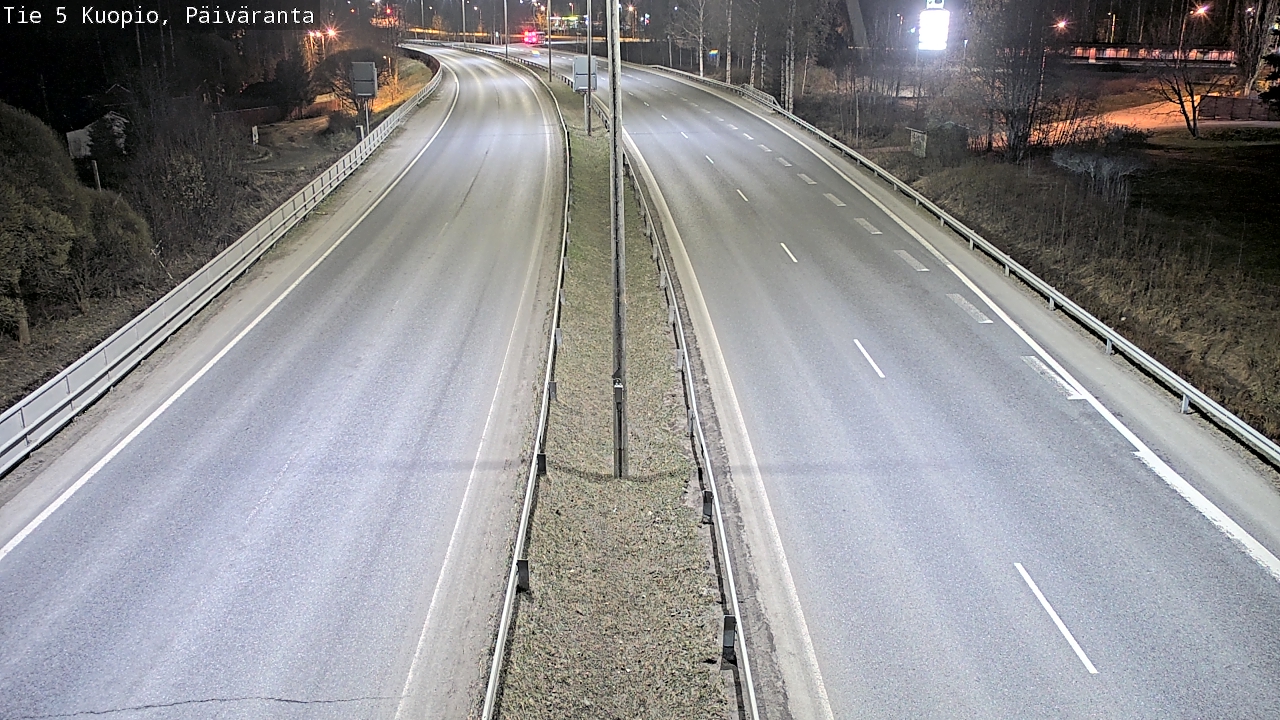 Weather Camera Image Väg 5 Kuopio, Päiväranta, Kuopio, Pohjois-Savo