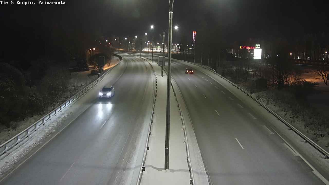 Weather Camera Image Väg 5 Kuopio, Päiväranta, Kuopio, Pohjois-Savo