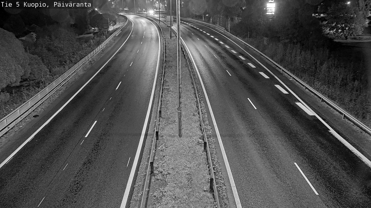 Weather Camera Image Väg 5 Kuopio, Päiväranta, Kuopio, Pohjois-Savo