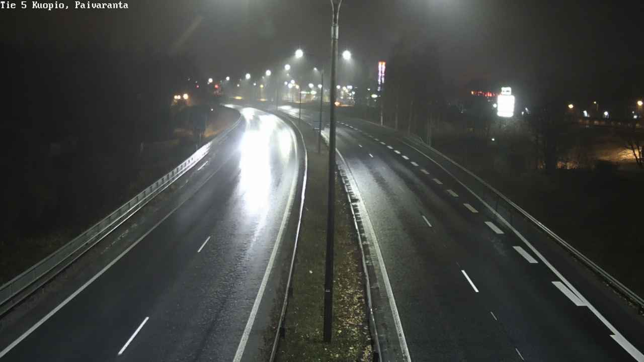 Weather Camera Image Road 5 Kuopio, Päiväranta, Kuopio, Pohjois-Savo