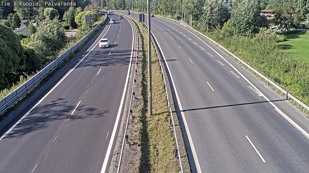 Kelikamerat Kuva Tie 5 Kuopio, Päiväranta, Kuopio, Pohjois-Savo